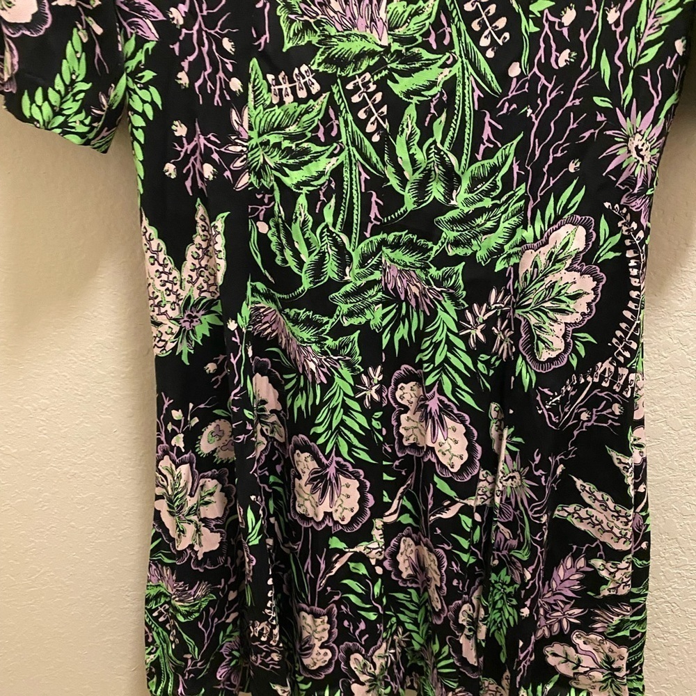 Rodebjer Kandy Dress In Vegetal Floral Print Size L - Picture 12 of 12